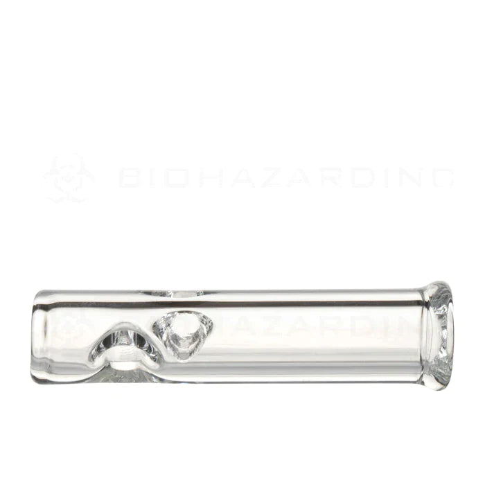 BIO Glass Stiletto Cross Top Small Size Glass Tips 8mm - 100 Units